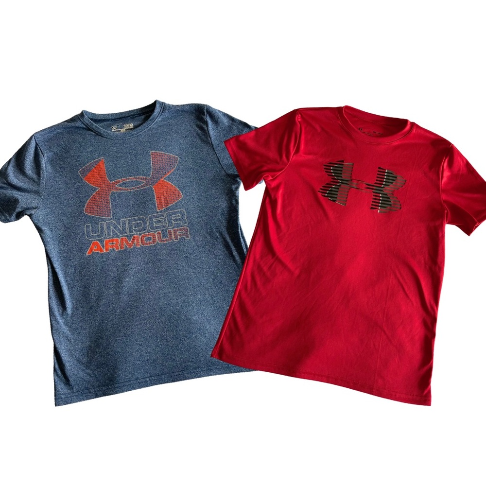 (2) Under Armour Shirts - Youth Large
